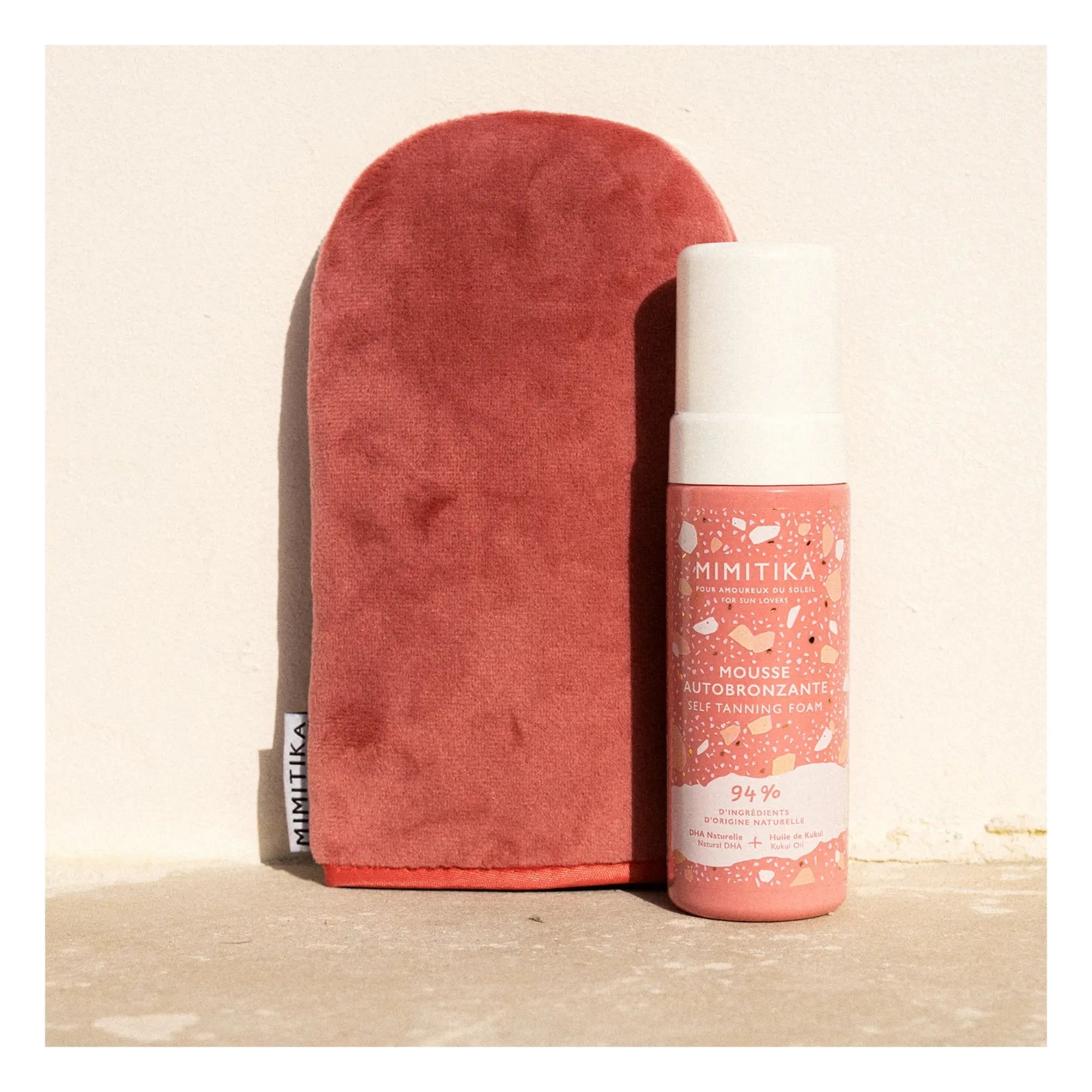 Mimitika – Rosa | Bräunungs-Applikationshandschuh