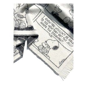 Maison Deux - Peanuts Schal | Schwarz