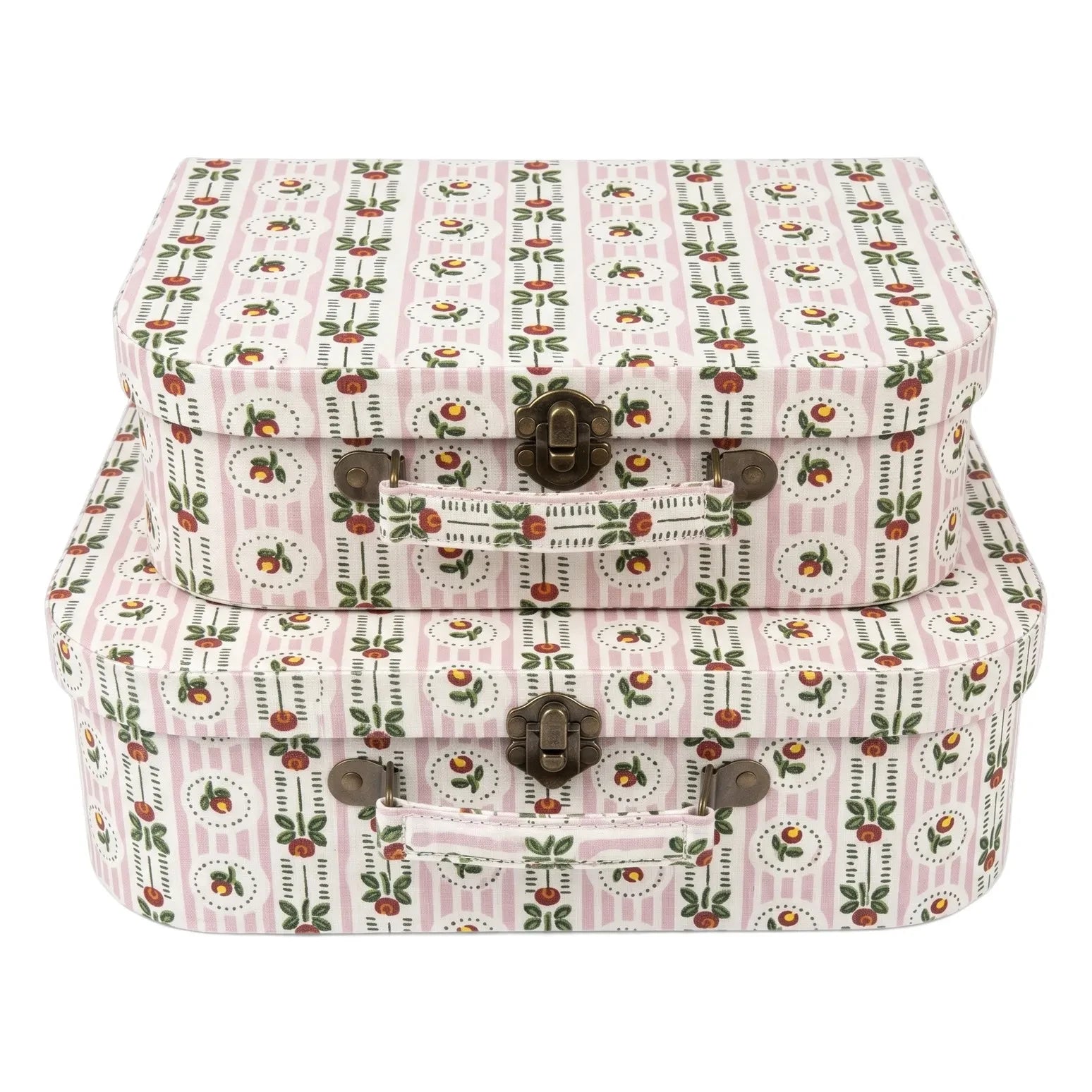 Editions Aimable - Valisette Victoire - 2'li Set | Pommette Poplin