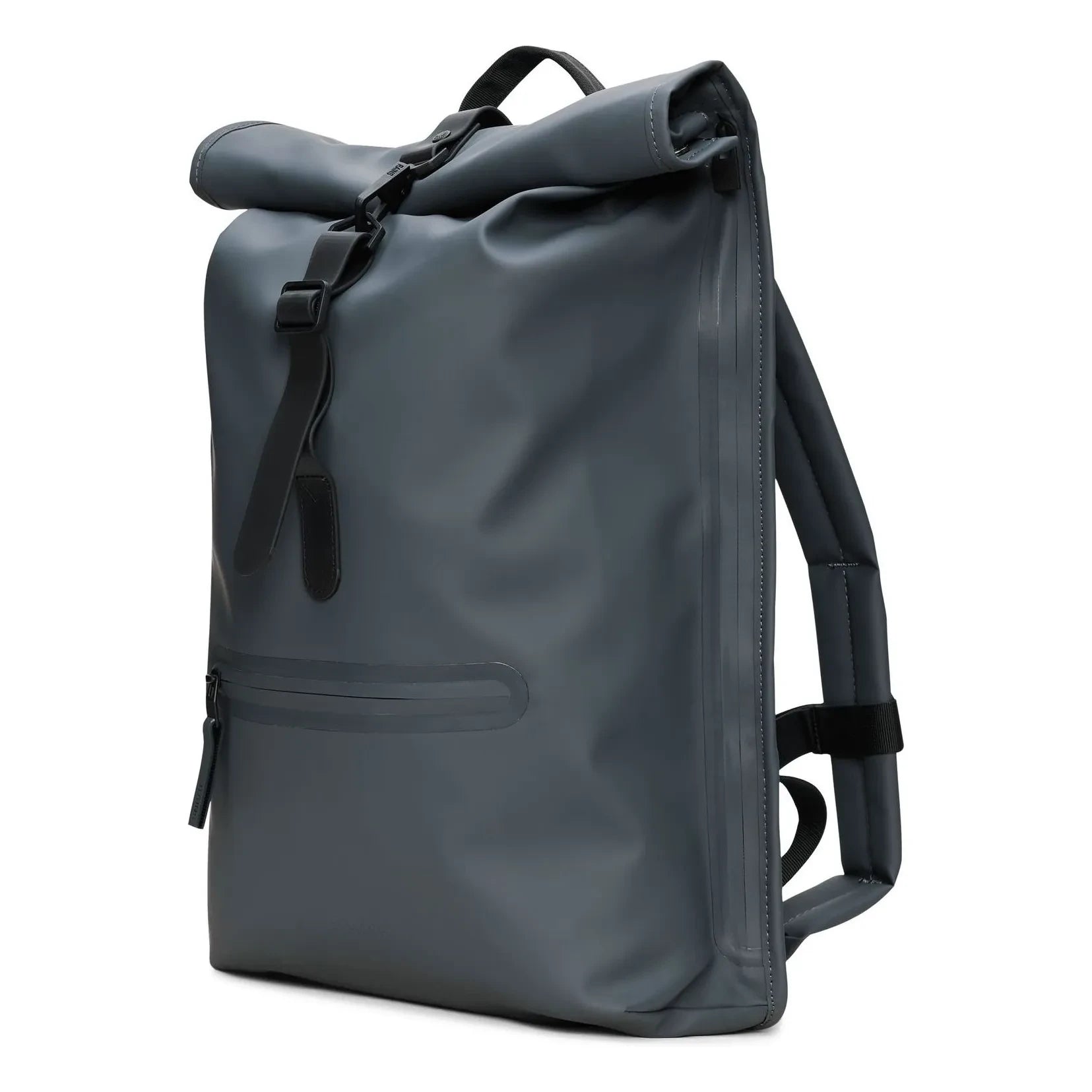 Rains - Rolltop W3 Rucksack | Dunkelgrau