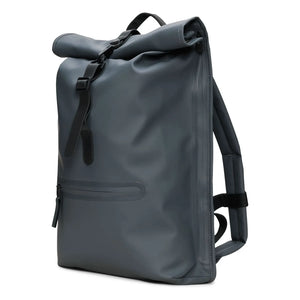 Rains - Rolltop W3 Rucksack | Dunkelgrau