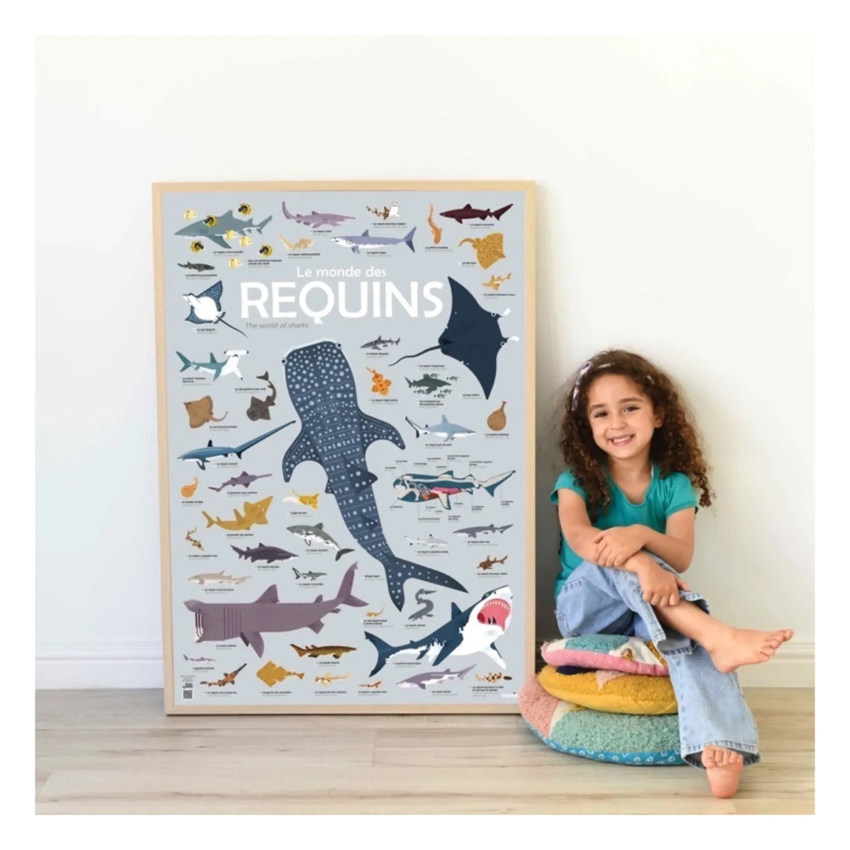 Poppik - Poster-Sticker Haie