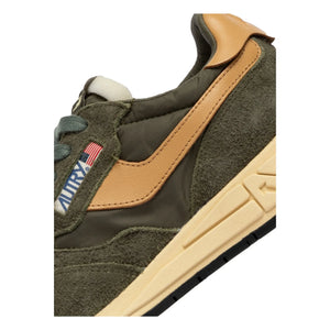 Autry - Baskets Reelwind Low Bicolore Wildleder | Khaki
