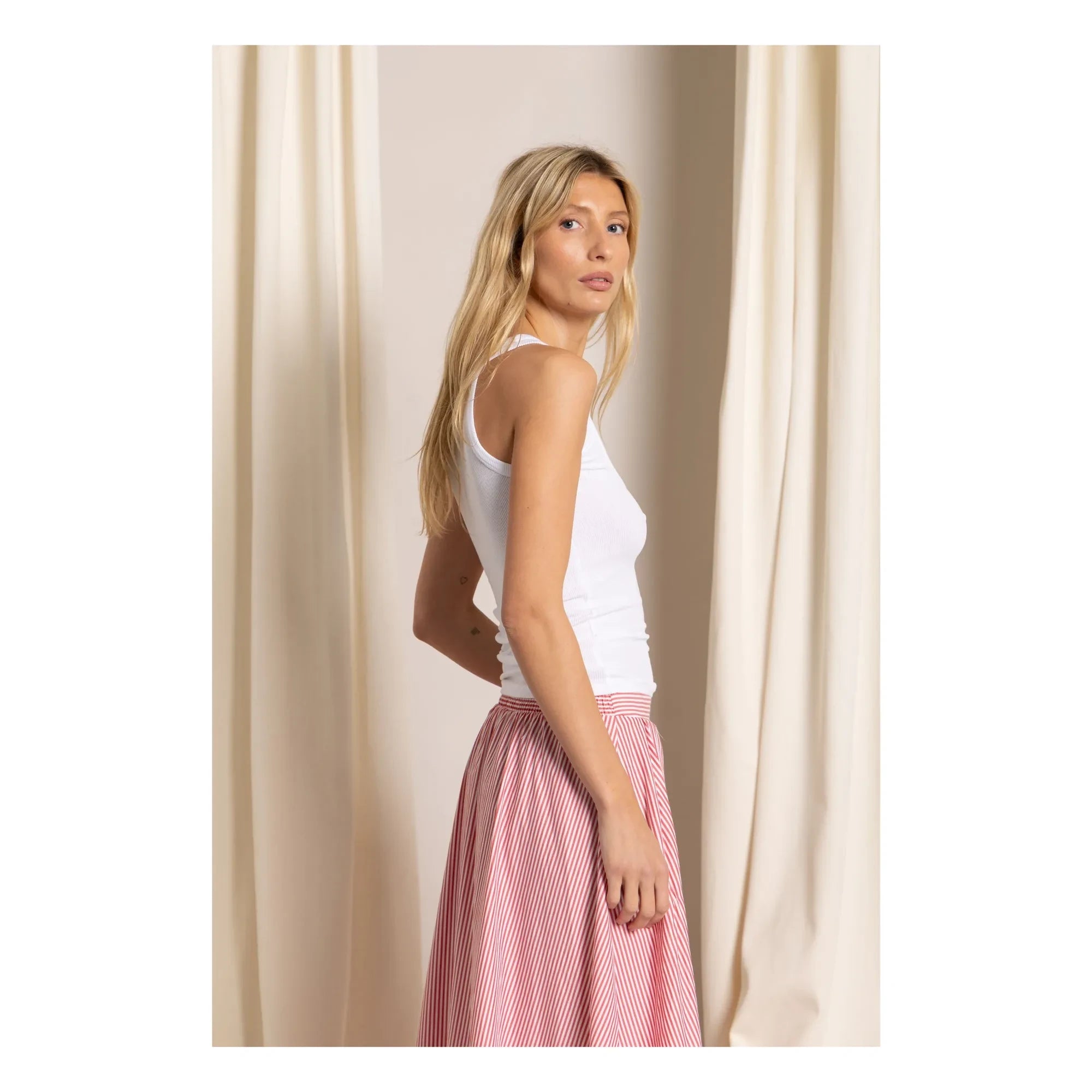 Smallable Woman - Perla Ripp-Tanktop | Weiß