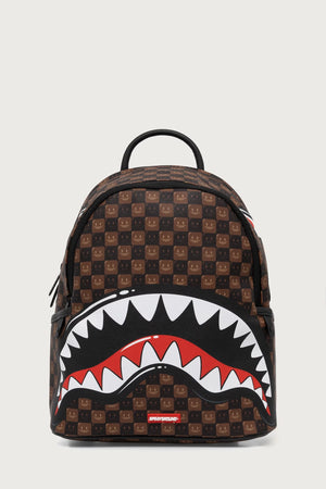 Sprayground - Braune Rucksack mit Haien in Paris 910B9305NSZ