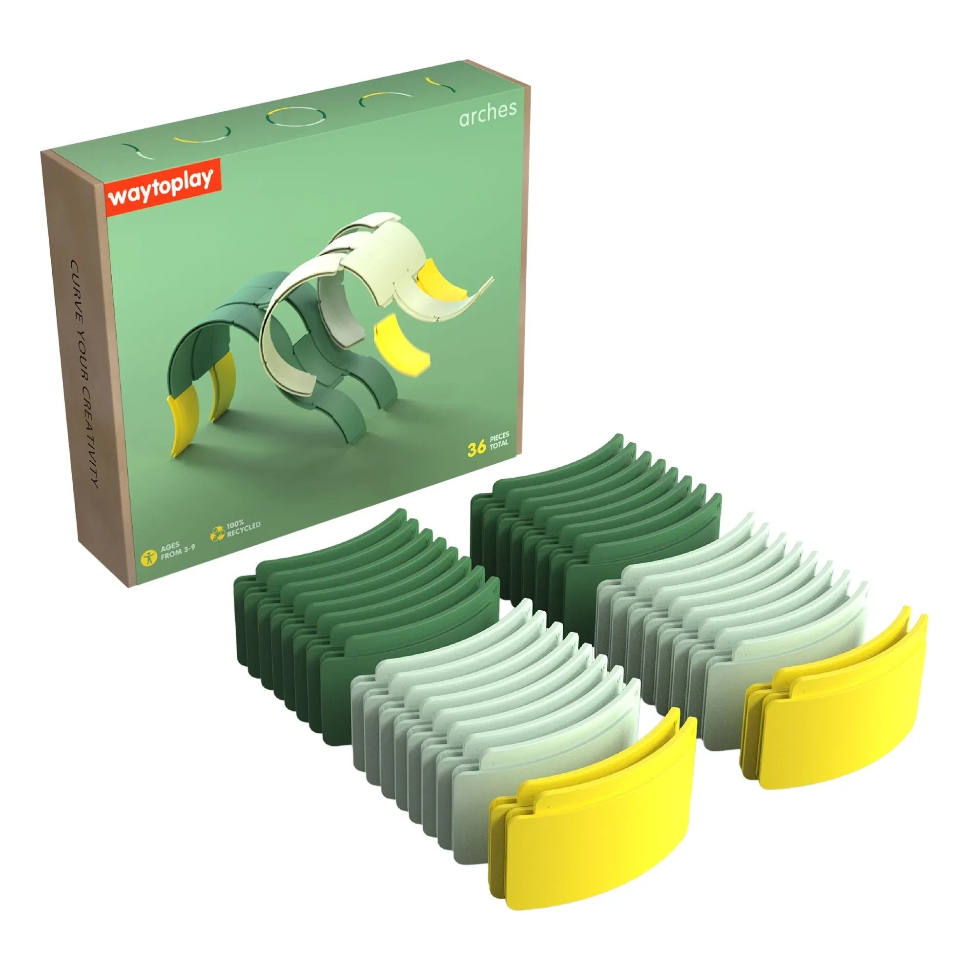 Waytoplay - Arches Creator Set Baukasten - 36 Teile