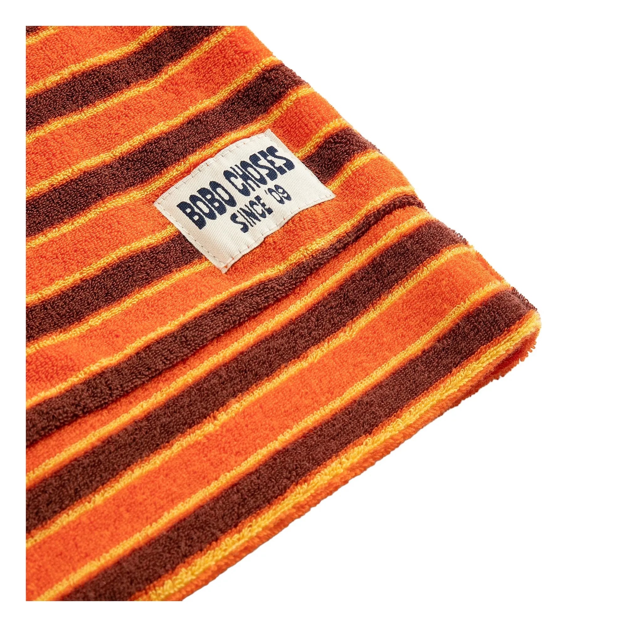 Bobo Choses - Gestreiftes Frottee-Polo | Orange