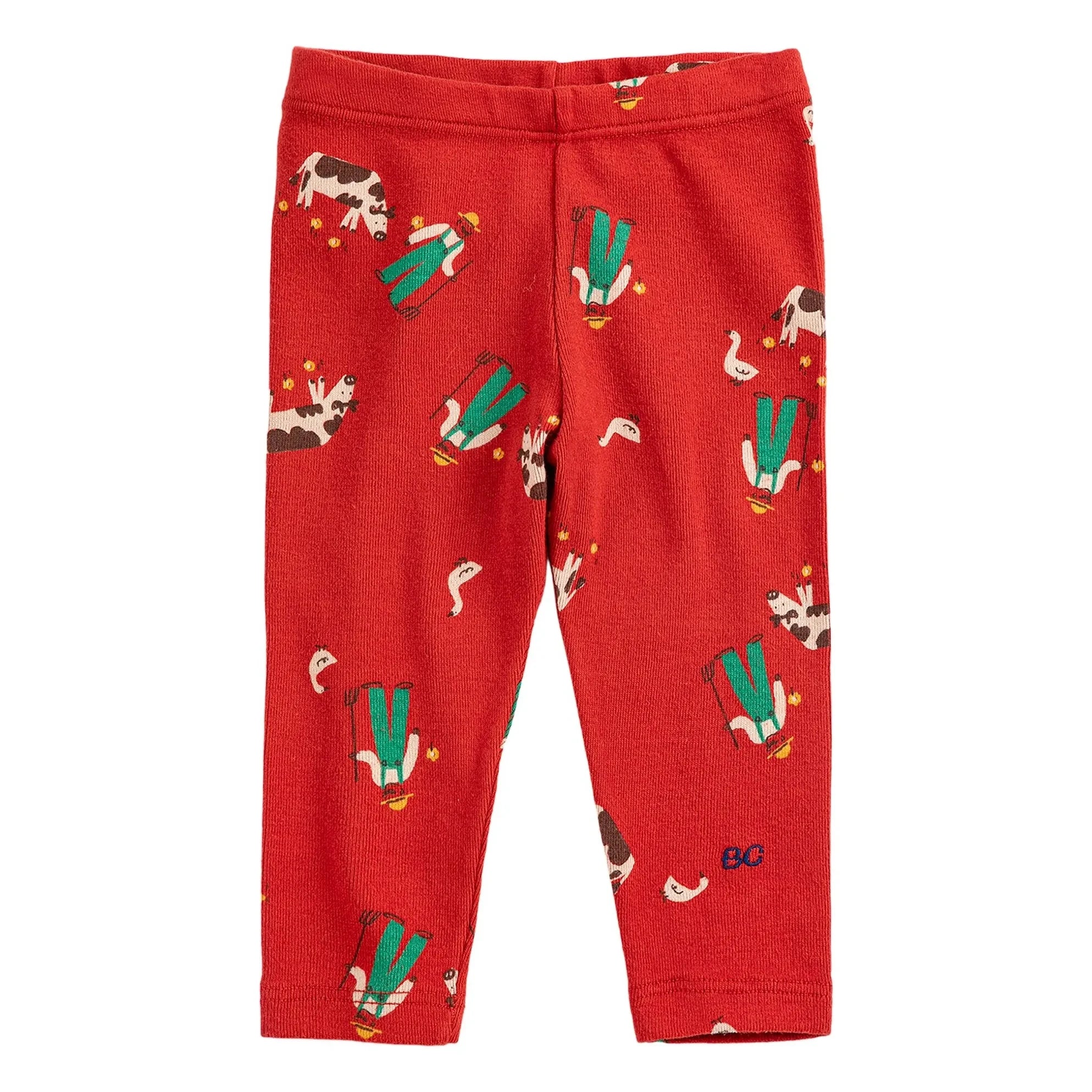 Bobo Choses - Leggings aus Bio-Baumwolle | Rot