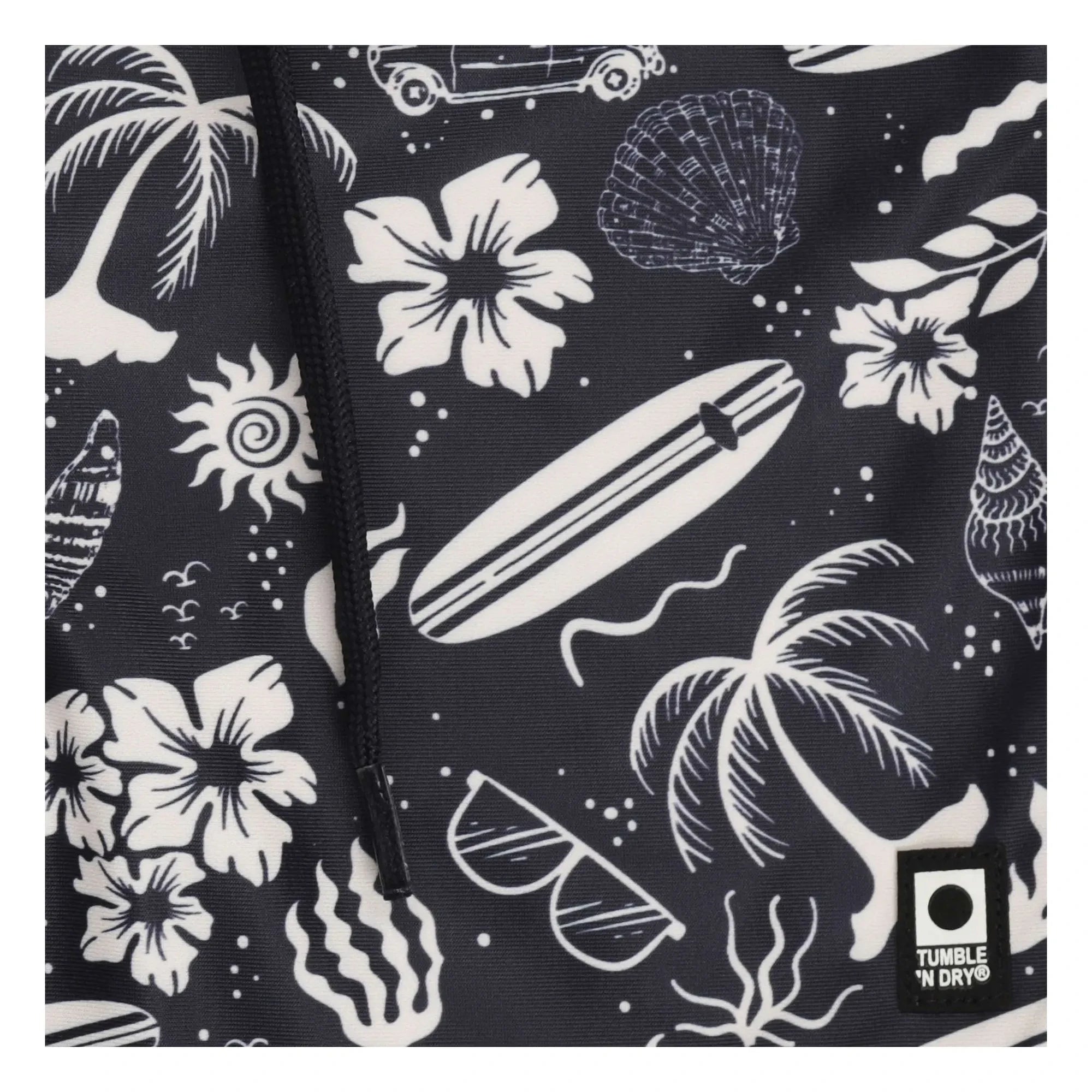 Tumble N'Dry – Badeshorts Salvador recycelte Fasern | Nachtblau