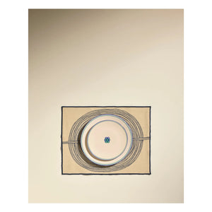 Maison Sarah Lavoine – Mirage besticktes Platzset | Blau