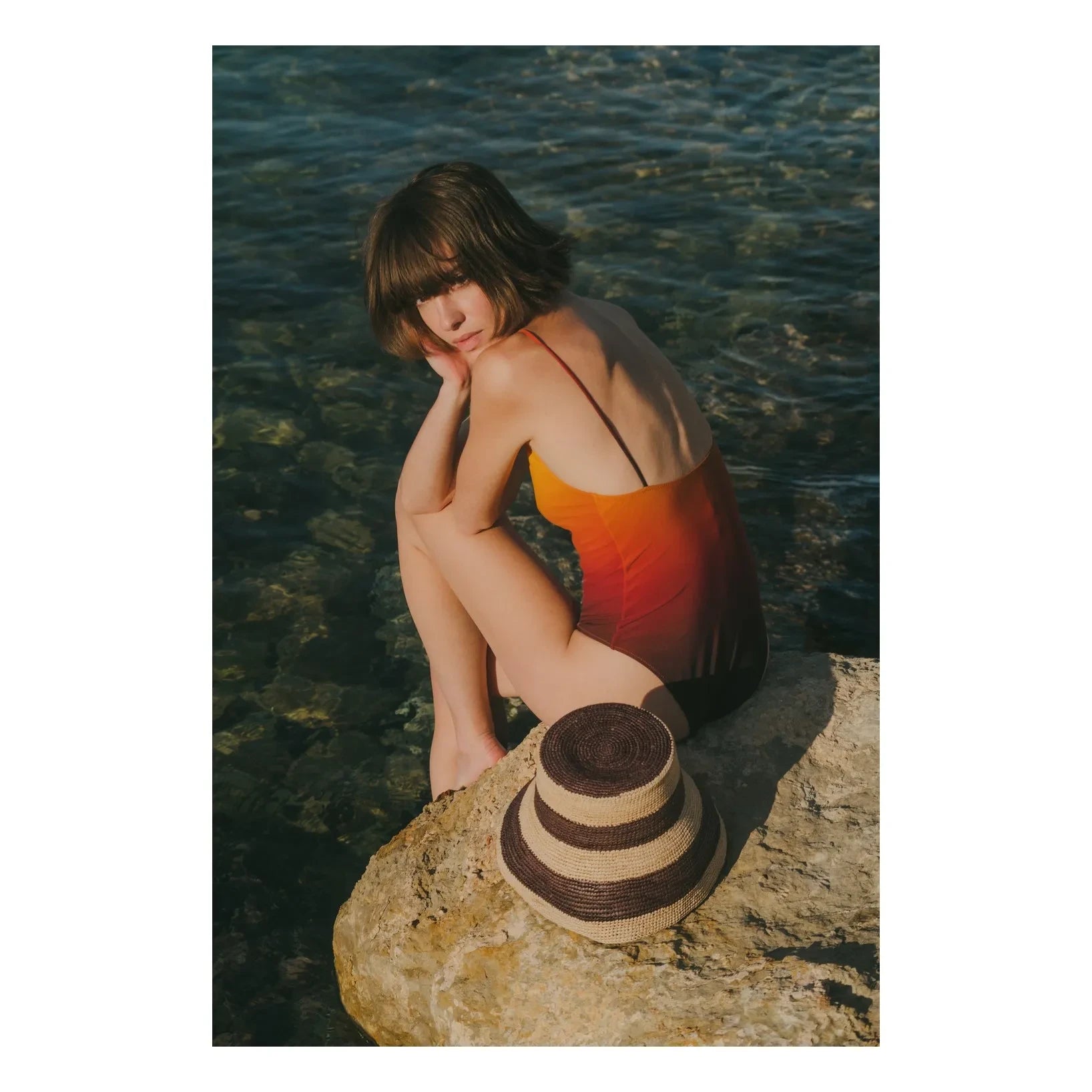 Van Palma – Gina Zweifarbiger Hut | Beige
