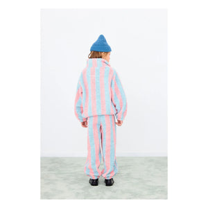 Tinycottons - Çizgili Sherpa Sweatshirt | Pembe