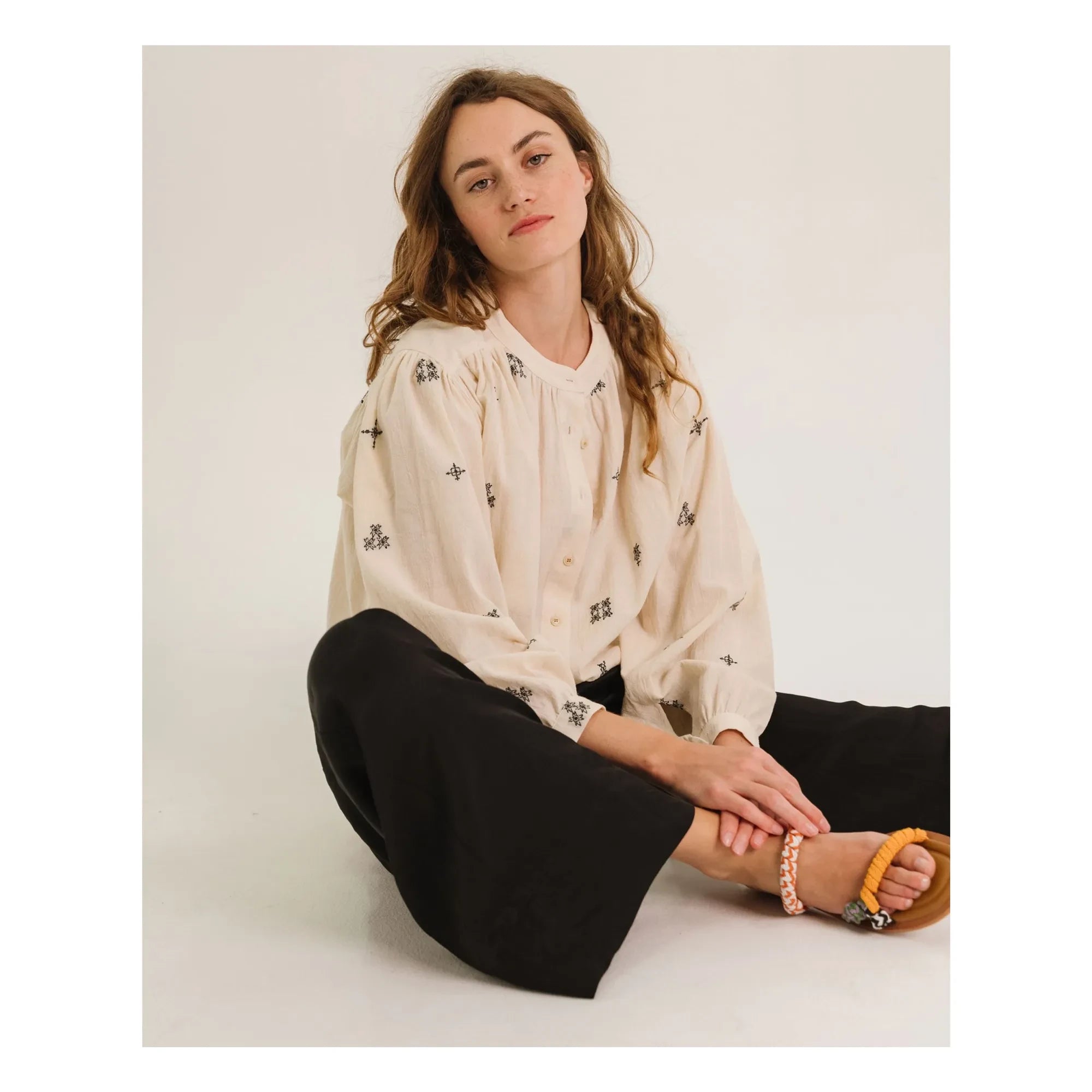 Tinsels – Candide Bluse | Beige