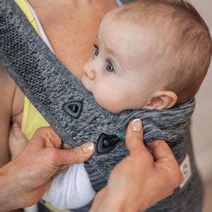 Carifit+ Baby Carrier - Cool Grey-Baby Carriers-Cool Grey- | Natural Baby Shower