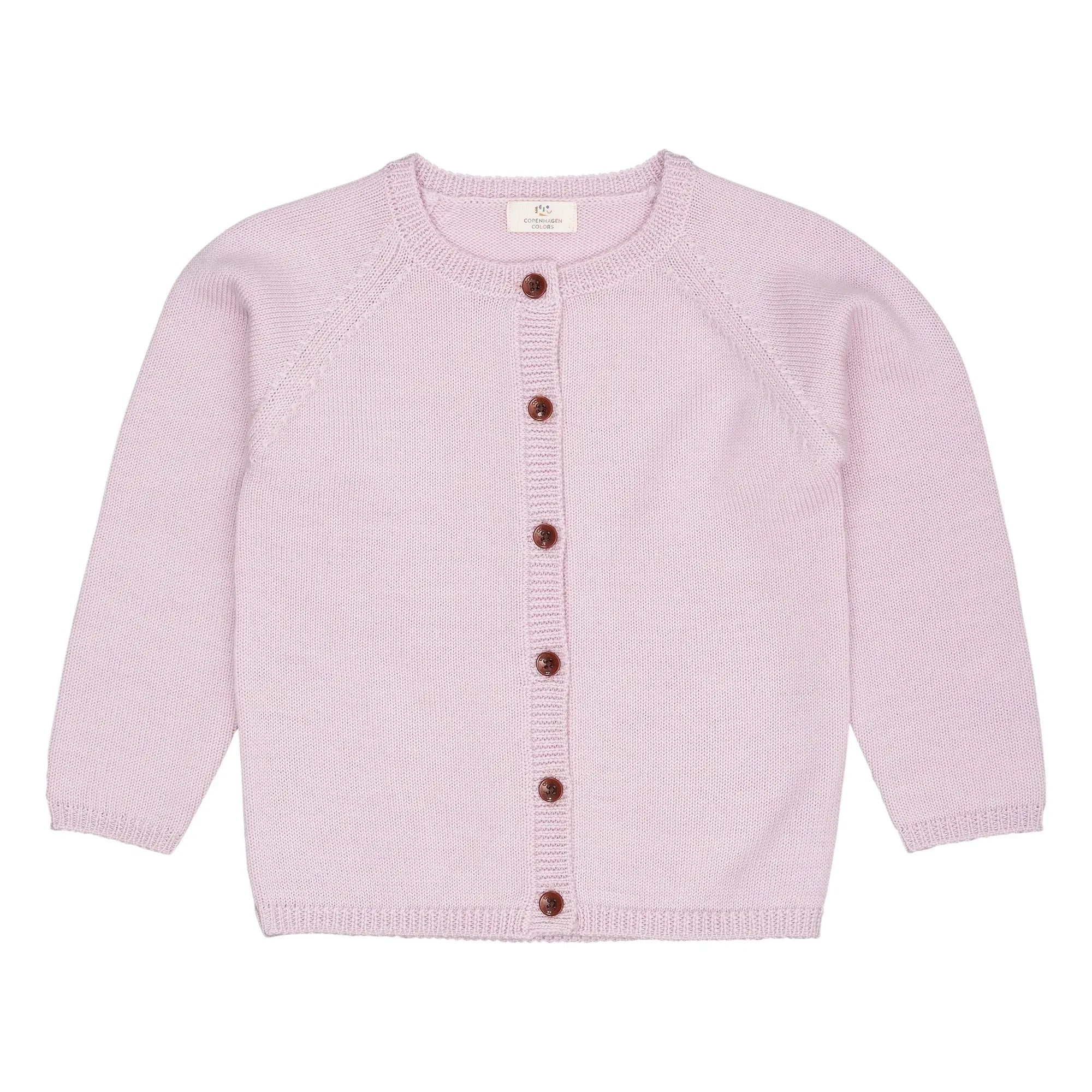 Copenhagen Colors – Merinowollene Strickjacke | Flieder