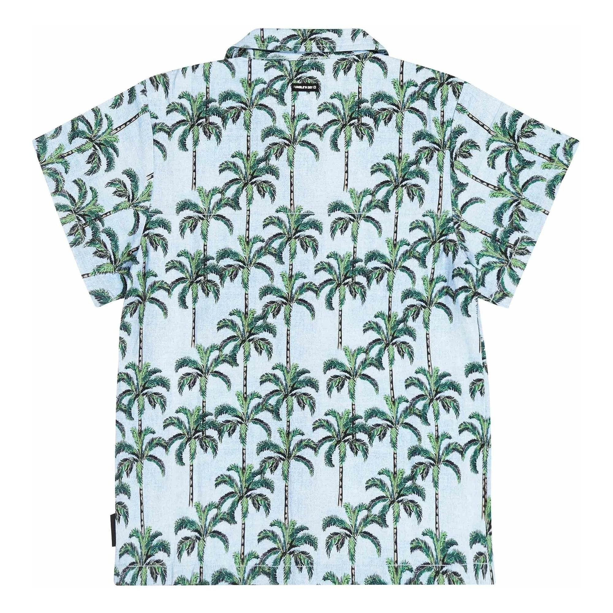 Tumble N'Dry - Palm Island Hemd | Hellblau