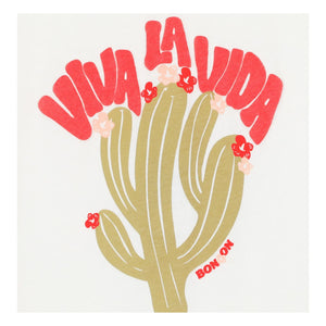 Bonton - Tubo Viva Kaktus T-Shirt | Ecru