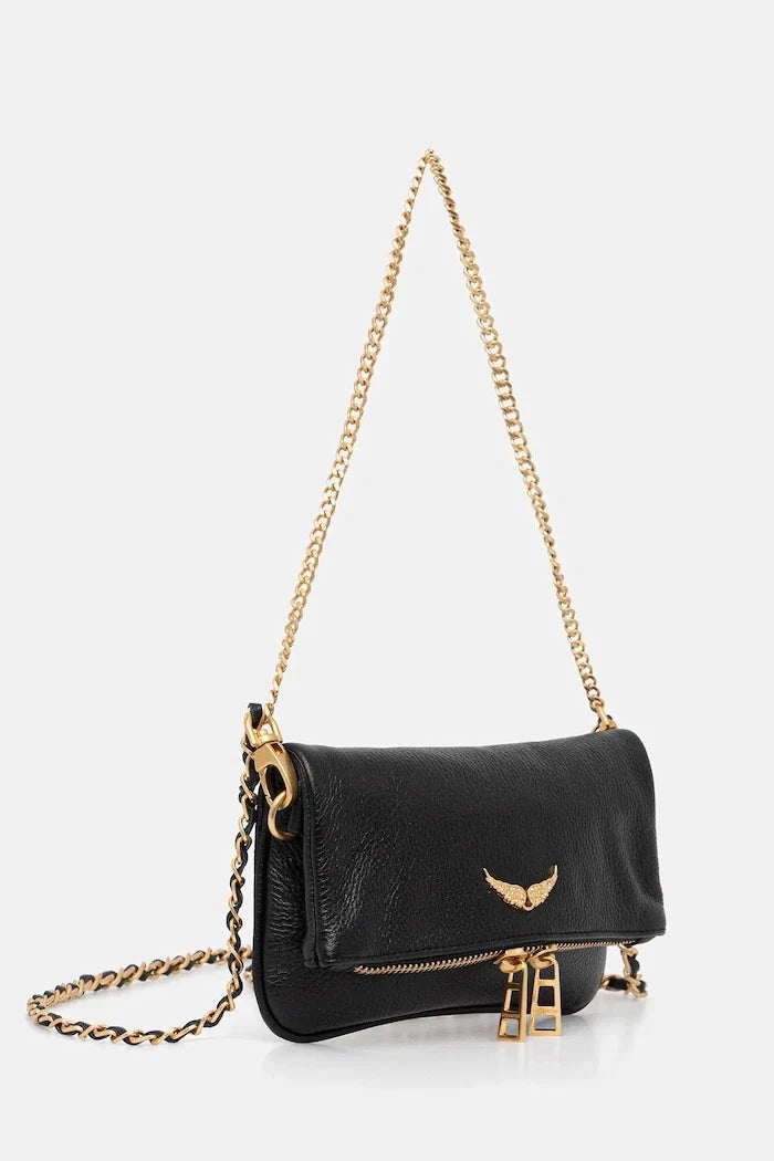 ZADIG&VOLTAIRE ROCK NANO GRAINED LEATHER Deri Çanta