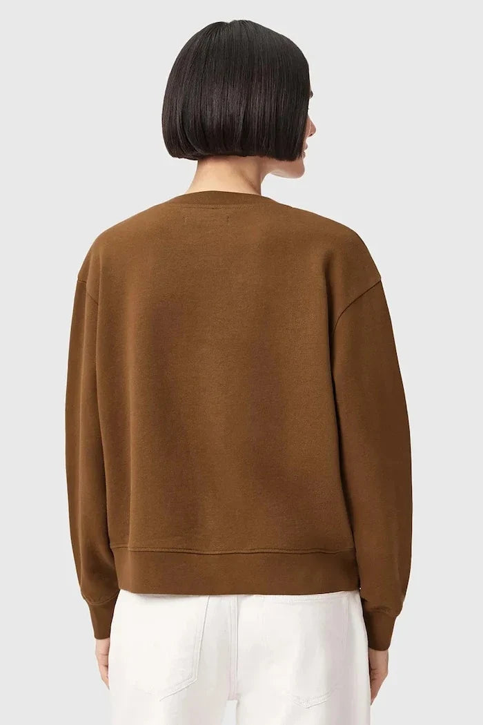 Pamuklu sweatshirt AllSaints LUCK