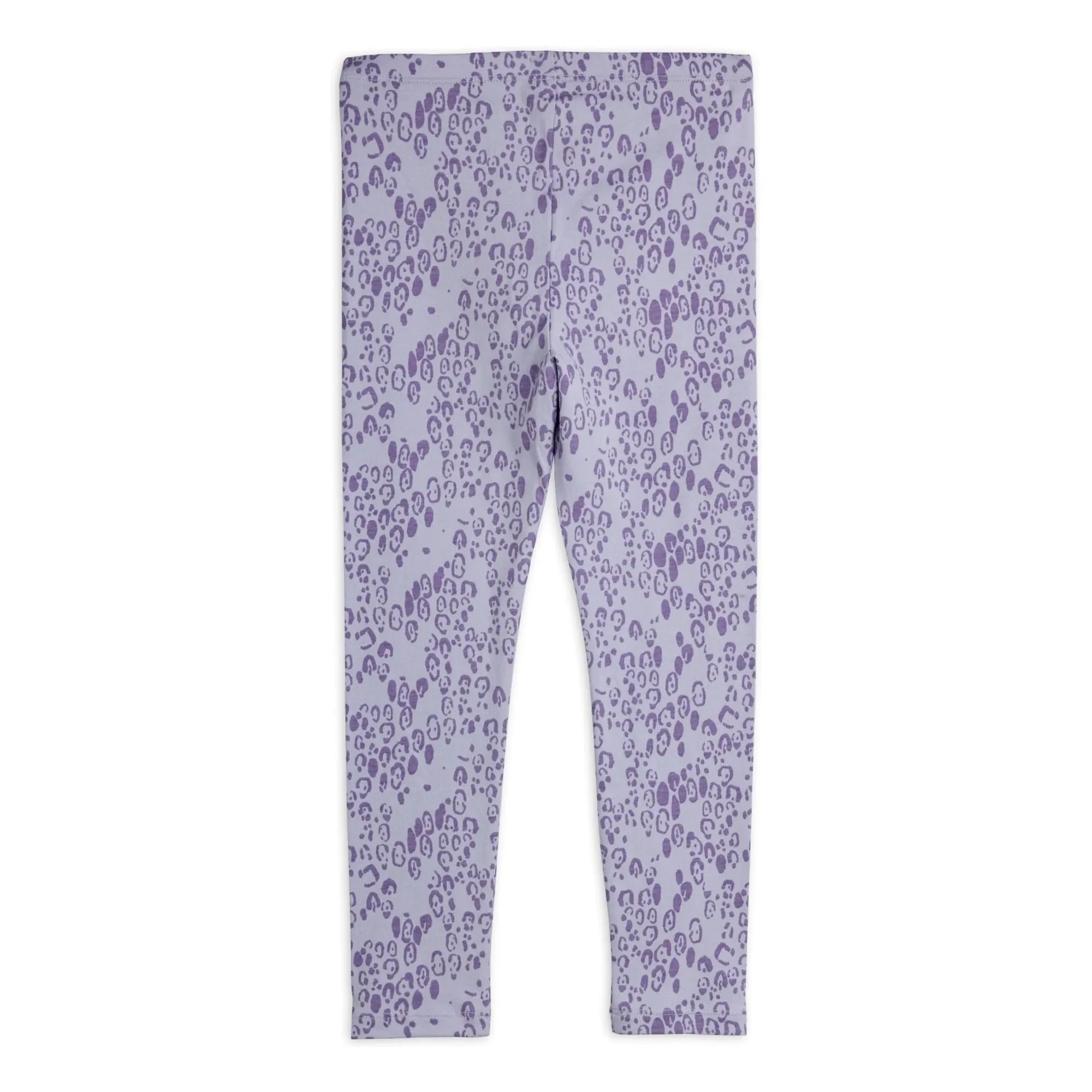 Mini Rodini - Bio-Baumwoll Leggings mit Leopardenmuster | Mauve