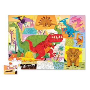Crocodile Creek - Dinosaurier-Puzzle - 36 Teile