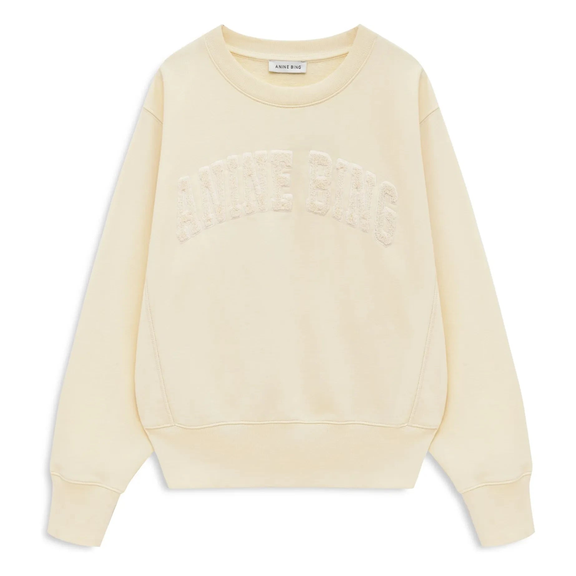 Anine Bing - Harry-Sweatshirt | Blassgelb
