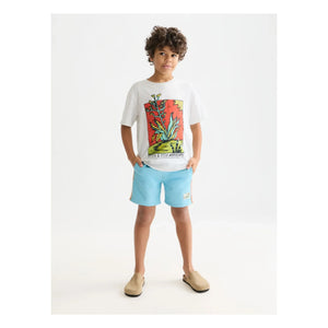Scotch & Soda - Magic Swim Şort | Açık mavi