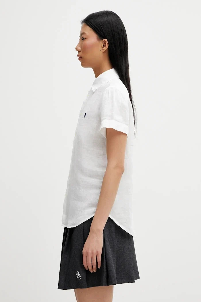 Polo Ralph Lauren 17/1 PD LINEN Keten Gömlek