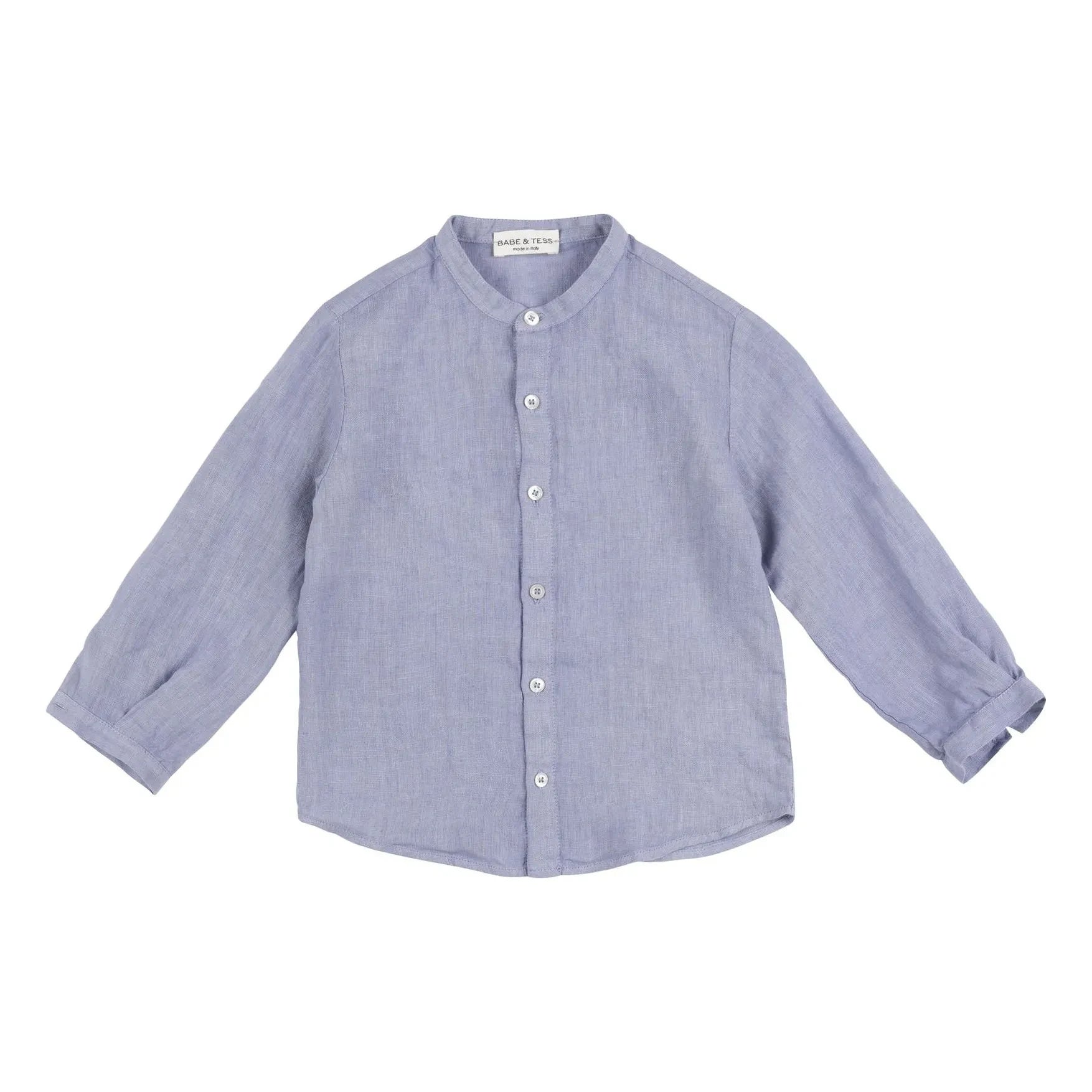 Babe & Tess - Coreana Leinenhemd | Hellblau