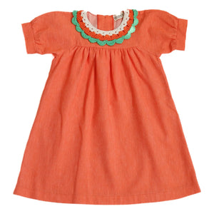 Kalinka - Amalia Leinenkleid | Orange