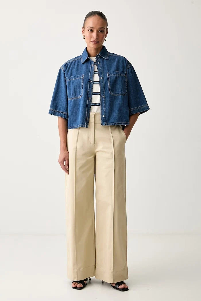 Weekend Max Mara Kadın Denim Gömlek WKDZANNATA