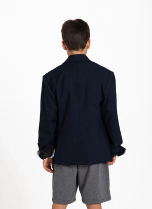 Smallable Kid - Oxford Jacket | Blau