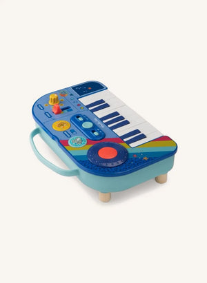 Moulin Roty - Synthesizer Klavier - Puce &amp; Pilou | Blau