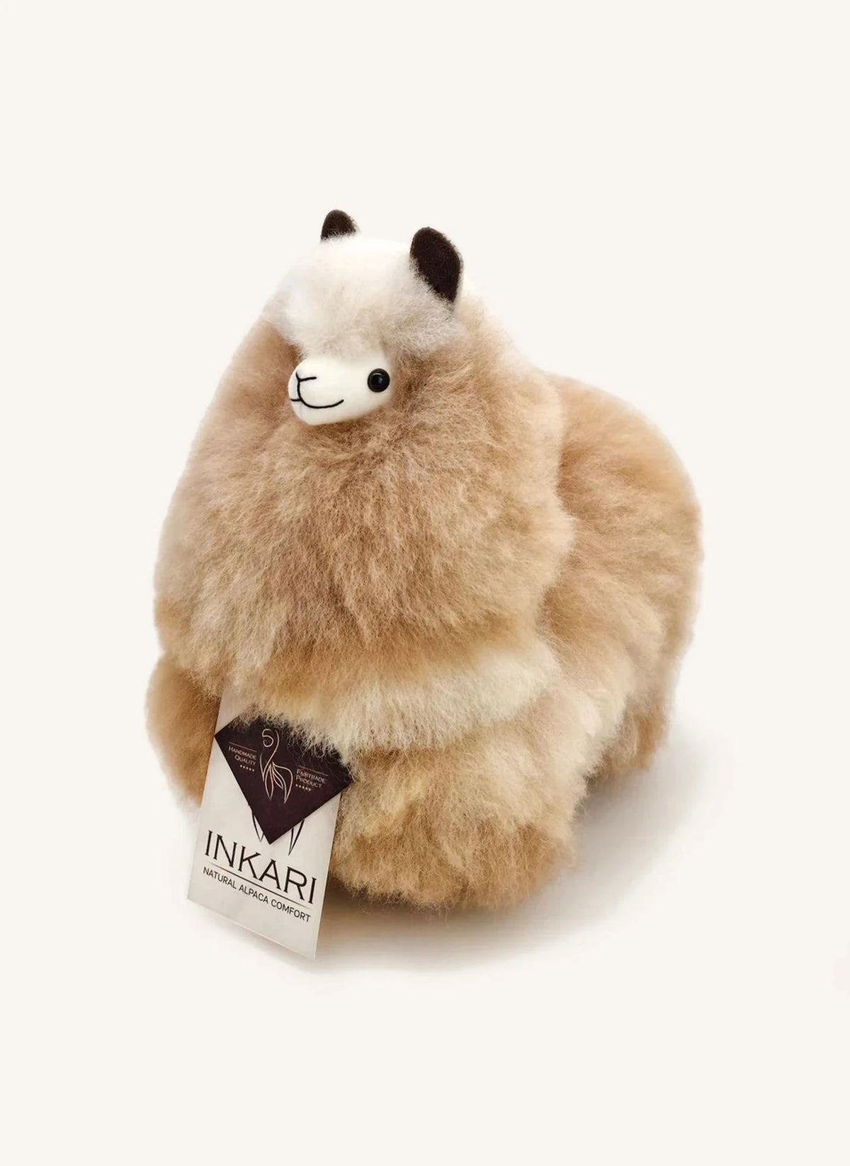 Inkari - Alpaka Wolle Lama Spielzeug | Sand