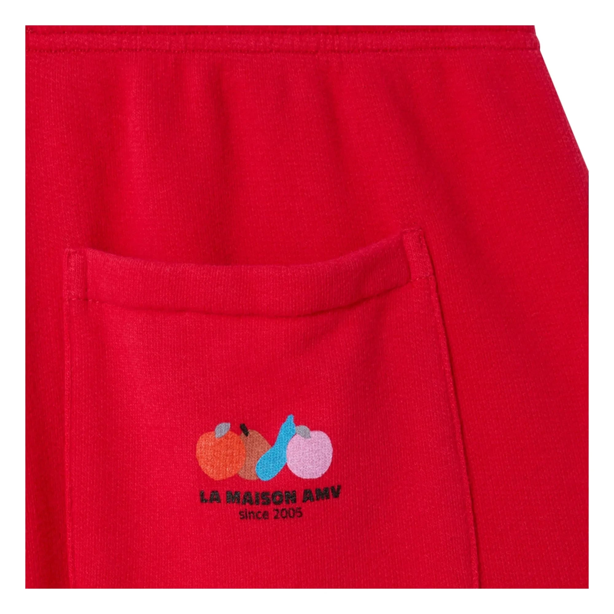 American Vintage - Atubay Baumwoll-Jogger | Tomatenrot