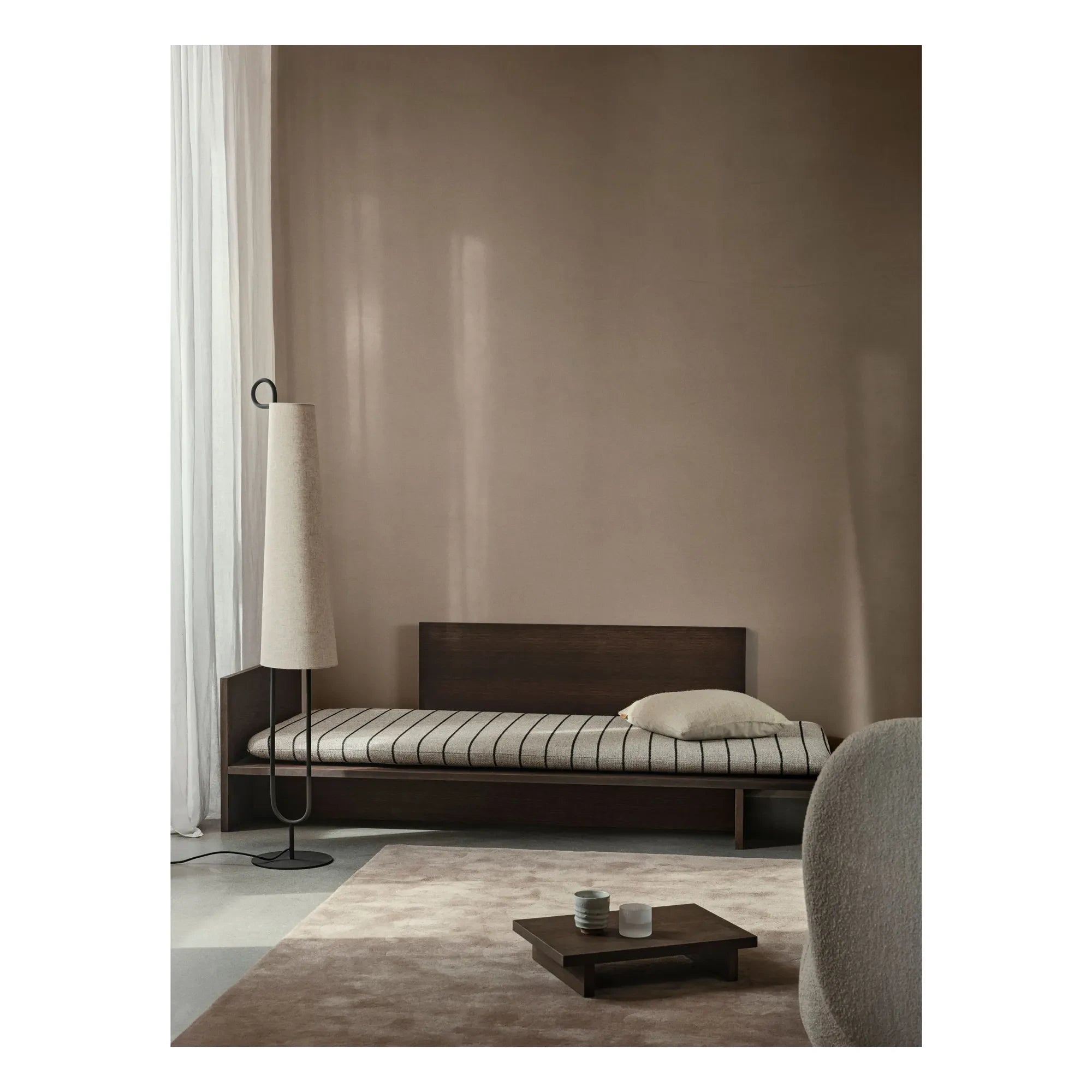 Ferm Living - Kona Couchtisch | Dunkle Eiche