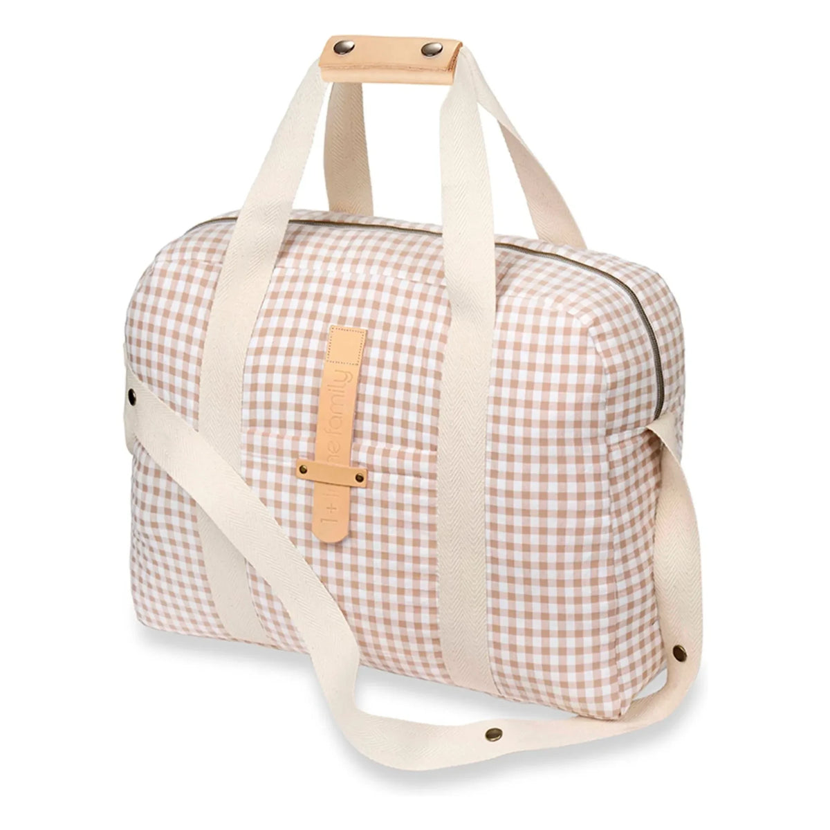 1+ in the family – Vichy Babypflege-Tasche | Taupebraun
