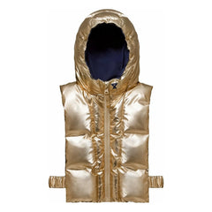Fudoon - Exklusiv bei Fudoon X Smallable - Wende-Daunenjacke mit Kapuze | Gold