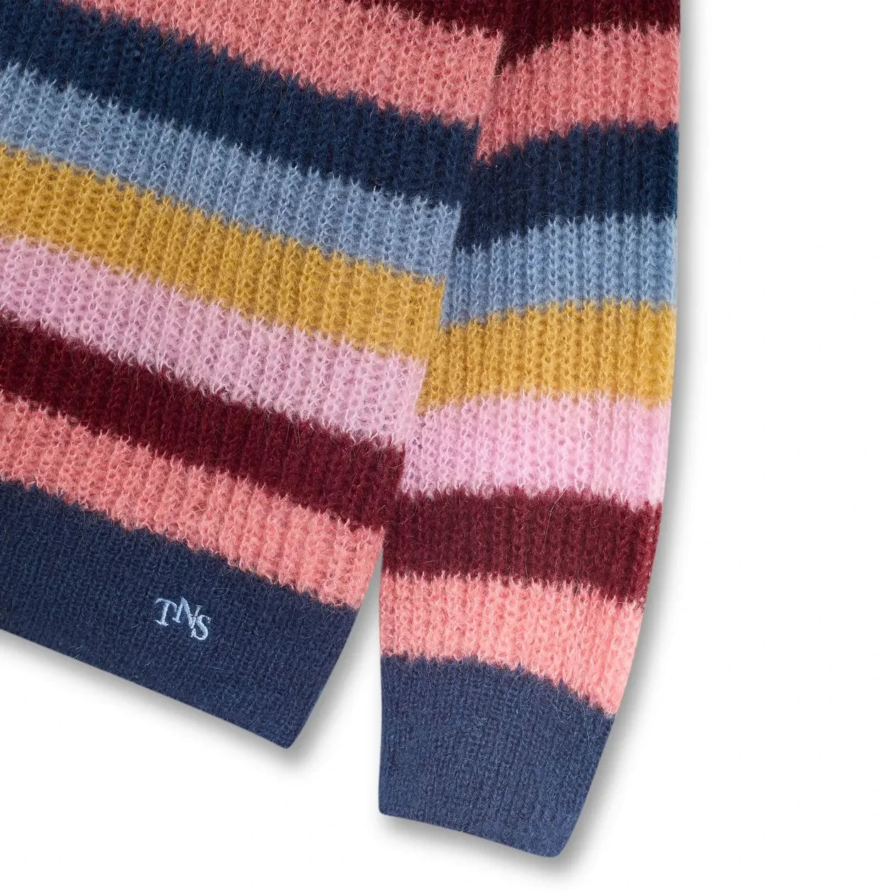 The New Society – Julia-Streifenpullover | Blau