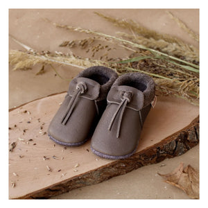Baobaby - Lederpantoffeln | Mokka