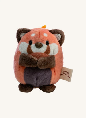 Nici - Akai Roter Panda Plüschspielzeug und Nudel-Kostüm | Orange