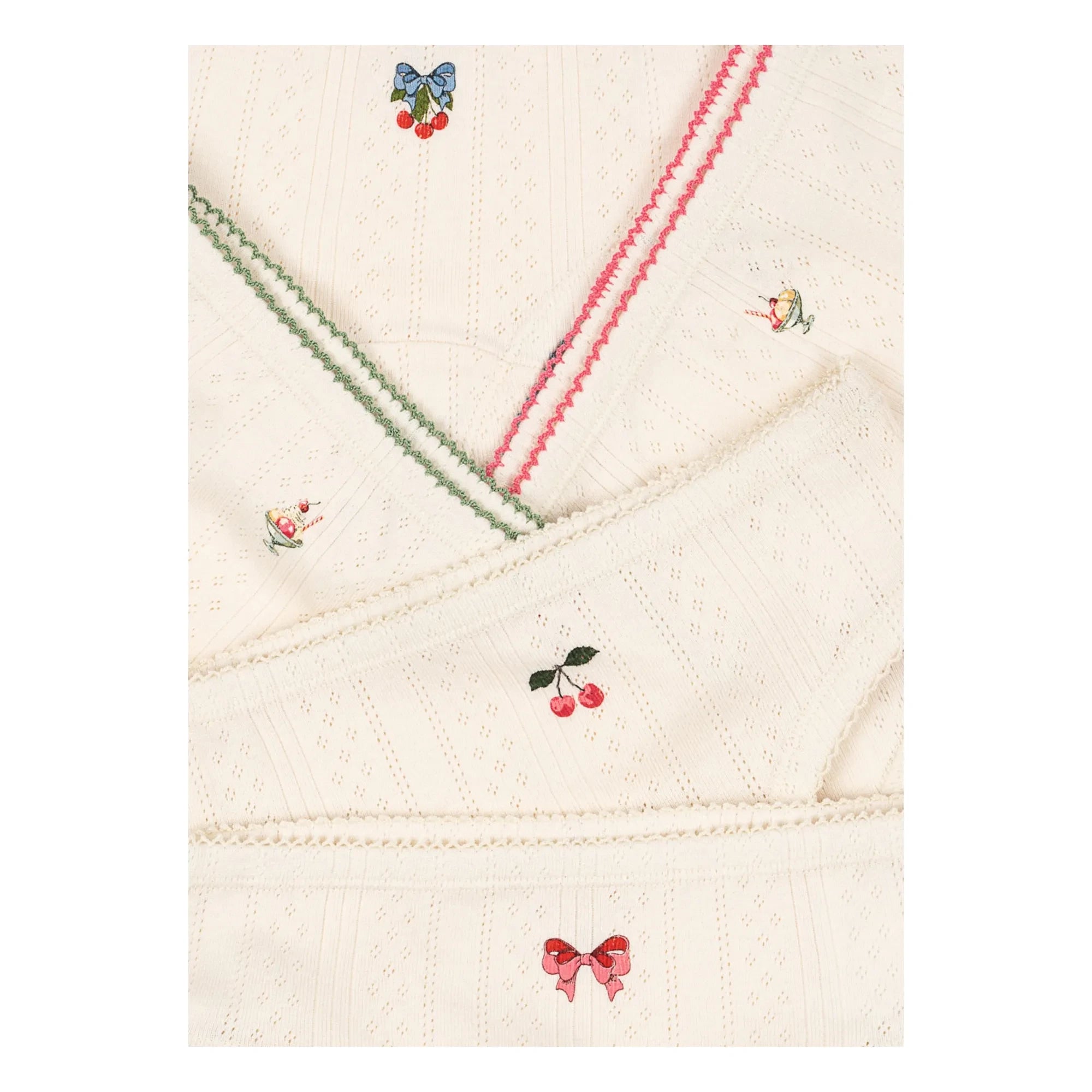 Konges Sløjd - 5er Minna Bio-Baumwoll Slip Set | Ecru