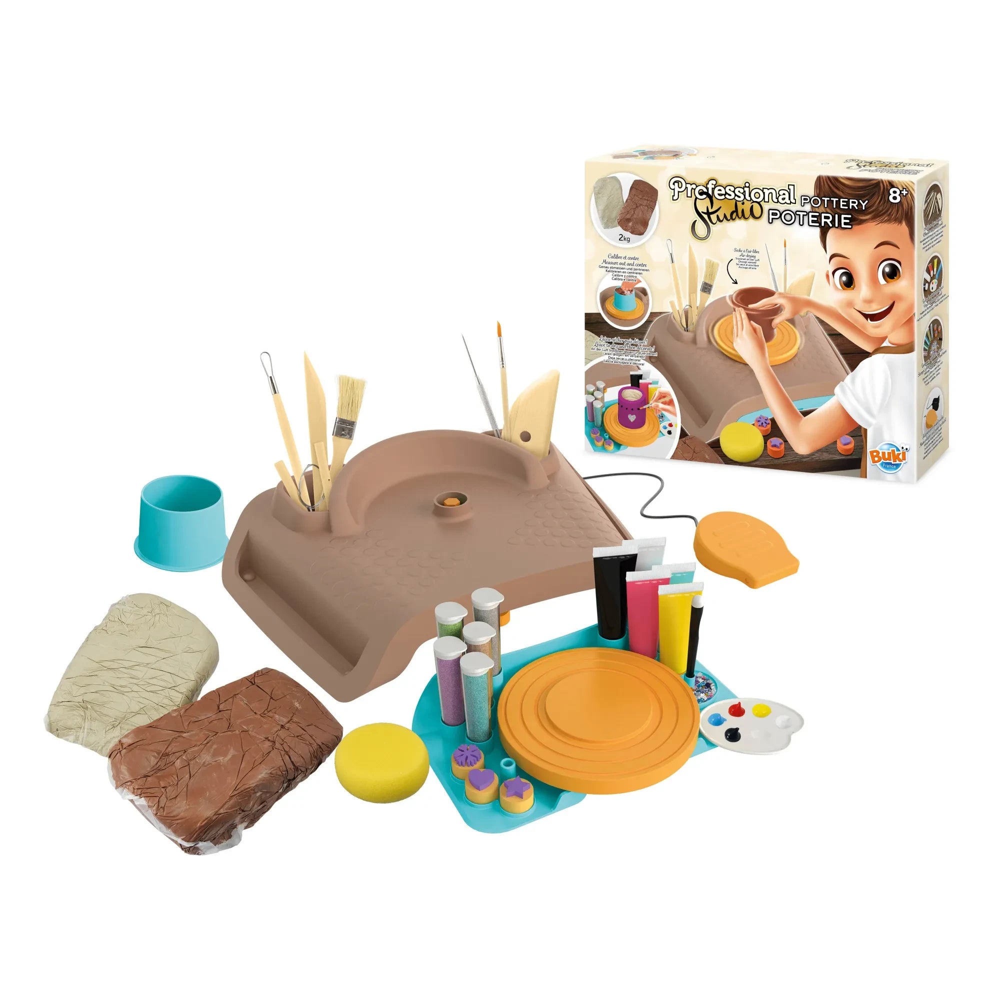 Buki - Professionelle Keramik-Werkstatt-Set