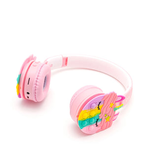 iPixi - TK-688A Çocuk Bluetooth Pembe Kulaklık