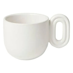 Broste Copenhagen - Stevns Espressotasse aus Steinzeug | Weiß