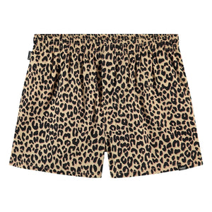 Pockies – Leoparden-Shorts | Beige