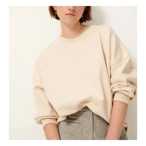 Sessùn – Oversize-Sweatshirt Chebbi | Ecru