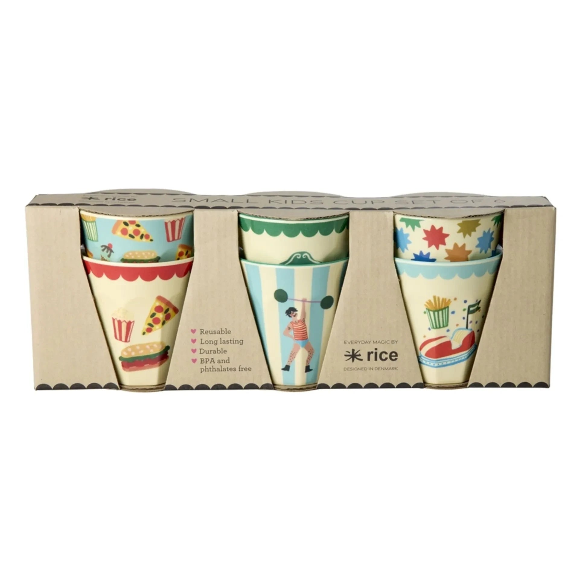 Rice - Fun Fair Becher - 6er Set