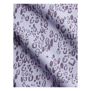 Mini Rodini - Sweatshirt aus Bio-Baumwolle mit Leopardenmuster | Lila