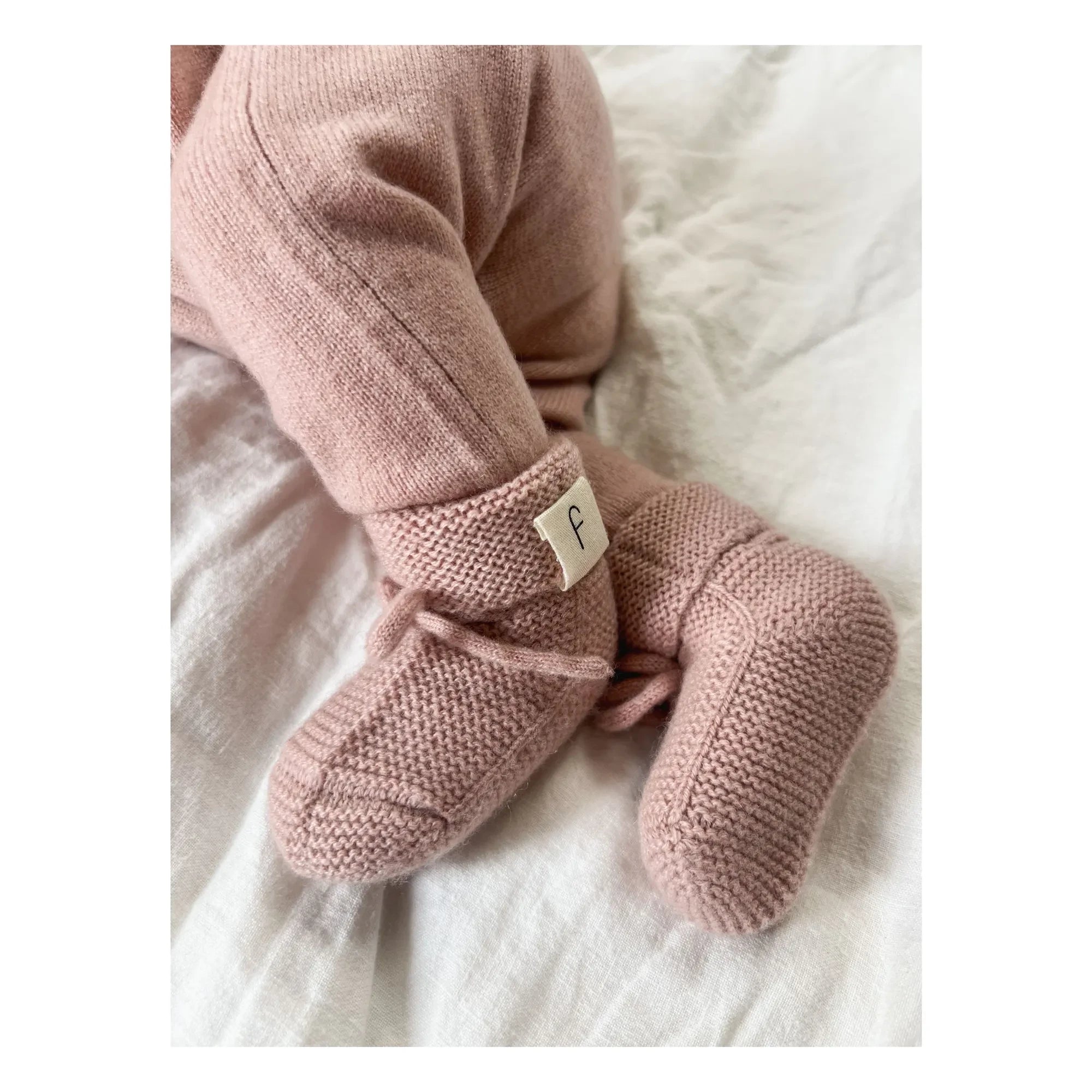 My Little Freckle - Organische Kaschmir Hausschuhe | Rosa